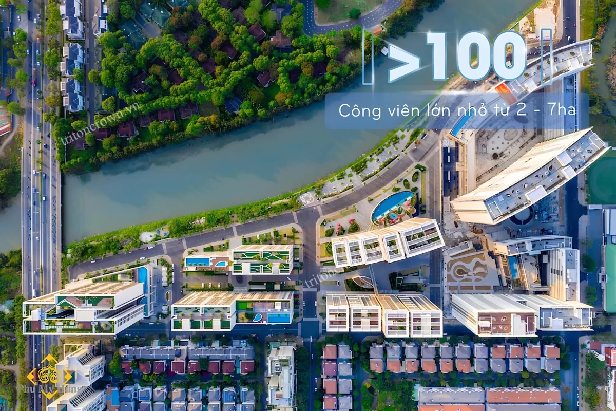 Hơn 100 công viên lớn nhỏ toàn đô thị Hơn 100 công viên lớn nhỏ toàn đô thị