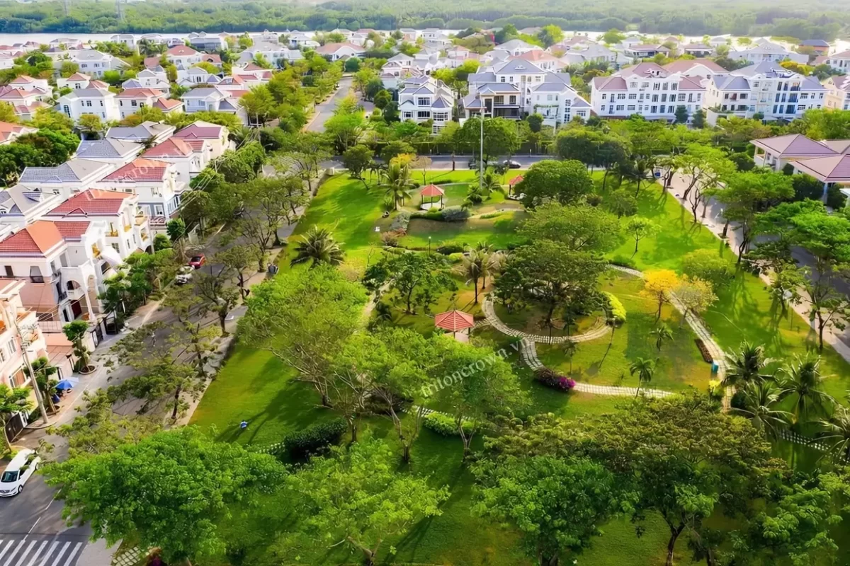 Công viên xanh mát và nhiều không gian mở Công viên xanh mát và nhiều không gian mở