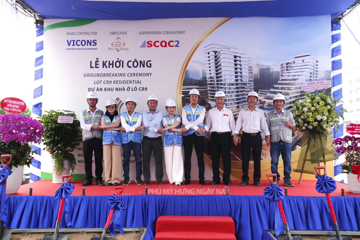 Phú Mỹ Hưng Khởi Công Dự Án Triton Crown - Căn Hộ Cao Cấp Mới Tại Khu Hồ Bán Nguyệt 12 Khởi công Triton Crown ngày 20/5/2026