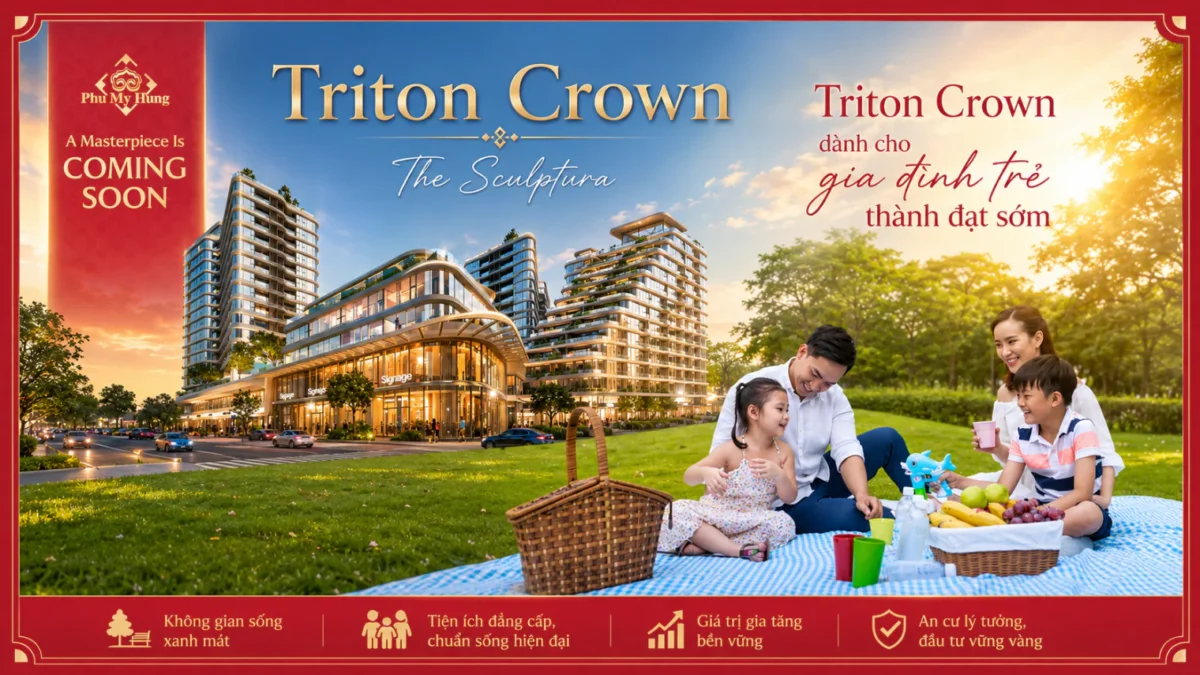 Vì Sao Triton Crown Là Nơi An Cư Lý Tưởng Cho Vợ Chồng Trẻ? 6 Gia đình trẻ thành đạt chọn Triton Crown