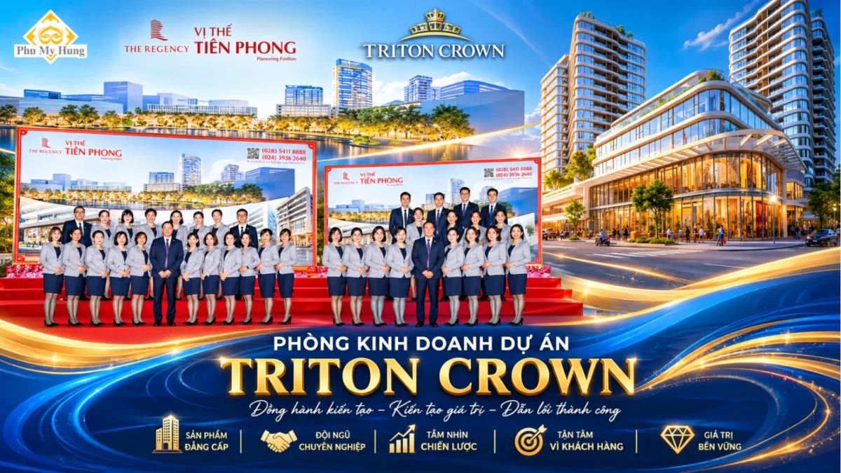 Đơn vị phân phối dự án căn hộ Triton Crown Quận 7 6 Đơn vị phân phối dự án Triton Crown Phú Mỹ Hưng