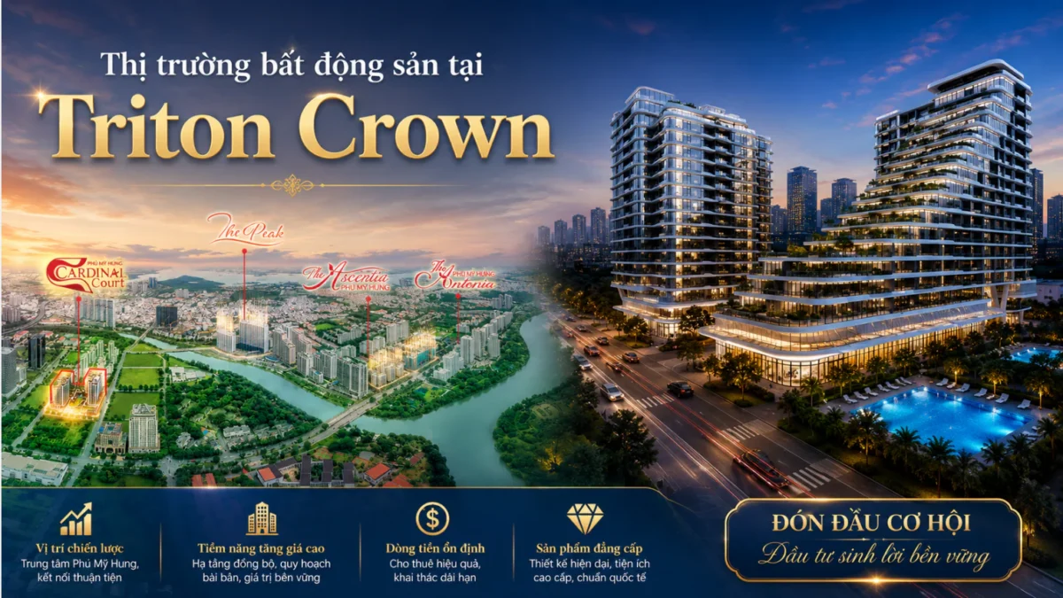 Báo Cáo Thị Trường Phú Mỹ Hưng 2026 Và Tác Động Đến Triton Crown 7 Thị trường bất động sản xung quanh Triton Crown