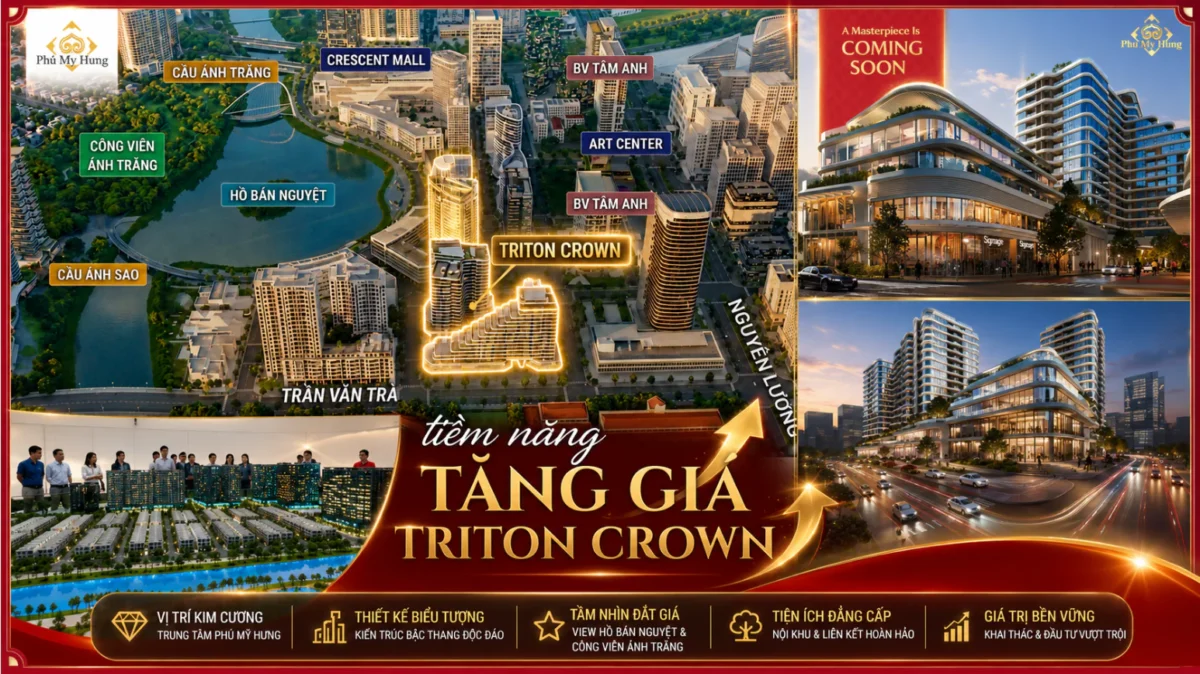 Tiềm Năng Tăng Giá Của Dự Án Căn Hộ Triton Crown Phú Mỹ Hưng 5 Tiềm năng của dự án Triton Crown Phú Mỹ Hưng