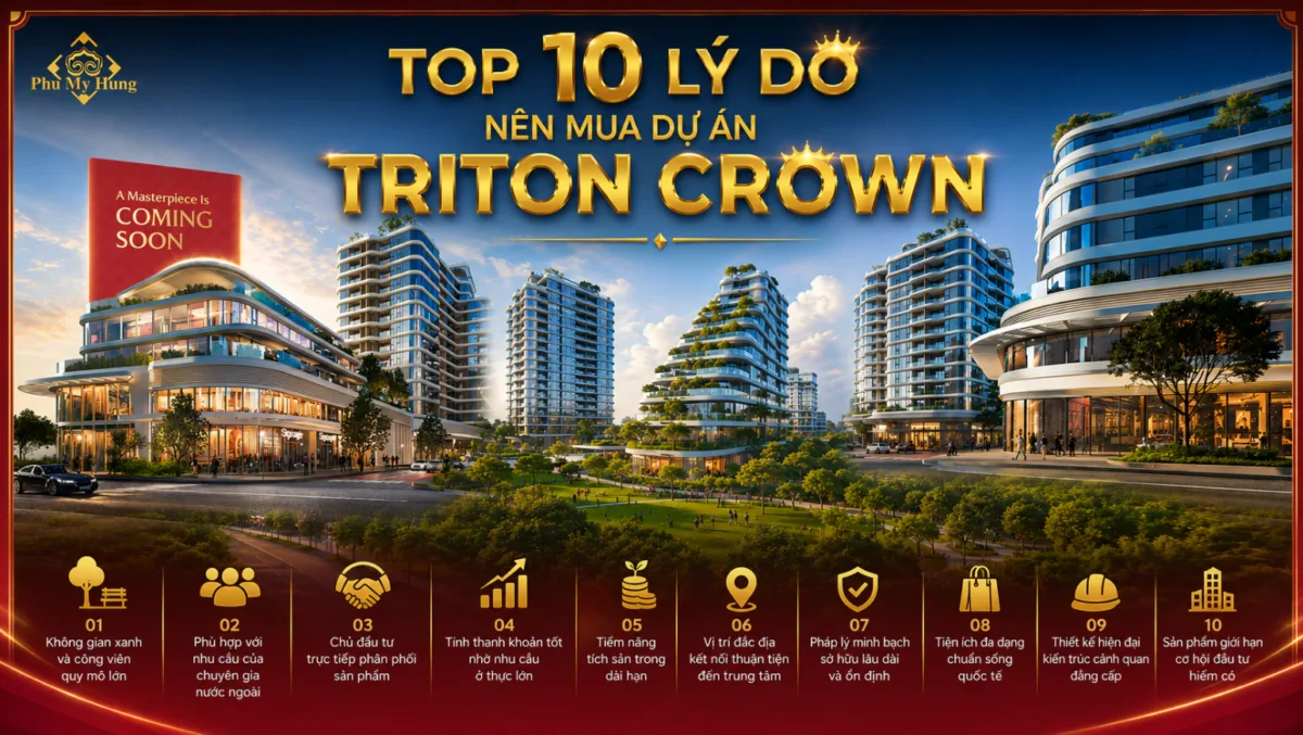 10 Lý Do Nên Mua Căn Hộ Triton Crown Phú Mỹ Hưng 6 Top 10 lý do nên mua dự án Triton Crown