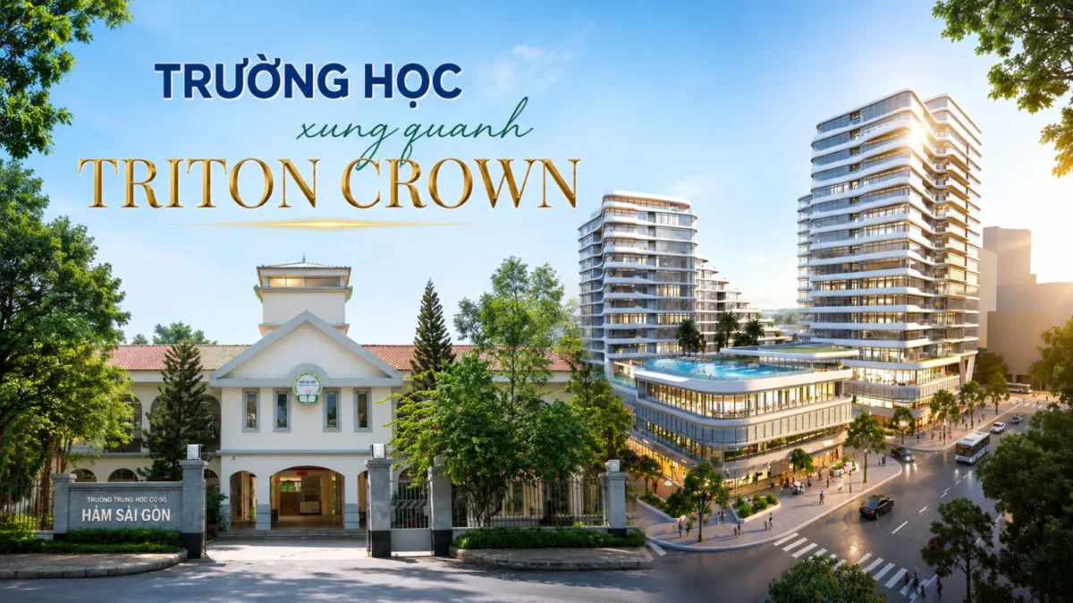 Hệ Thống Trường Học Xung Quanh Triton Crown 9 Trường học xung quanh dự án Triton Crown