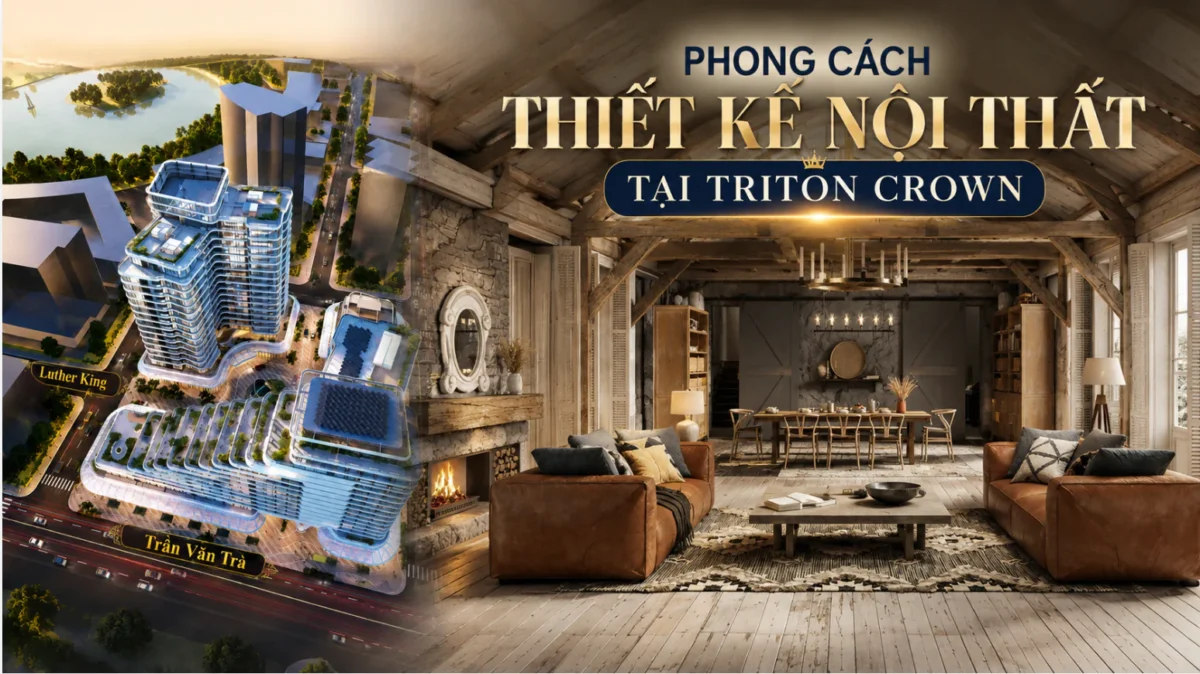 5 phong cách thiết kế nội thất tối ưu cho căn hộ 2PN/3PN tại Triton Crown 5 5 phong cách thiết kế nội thất tối ưu cho căn hộ 2PN/3PN tại Triton Crown