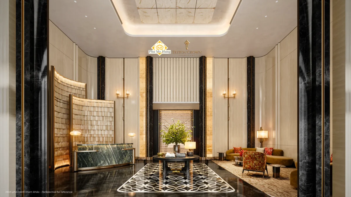 Tiện Ích Nội Khu và Ngoại Khu Triton Crown Phú Mỹ Hưng 5 Sảnh Lobby